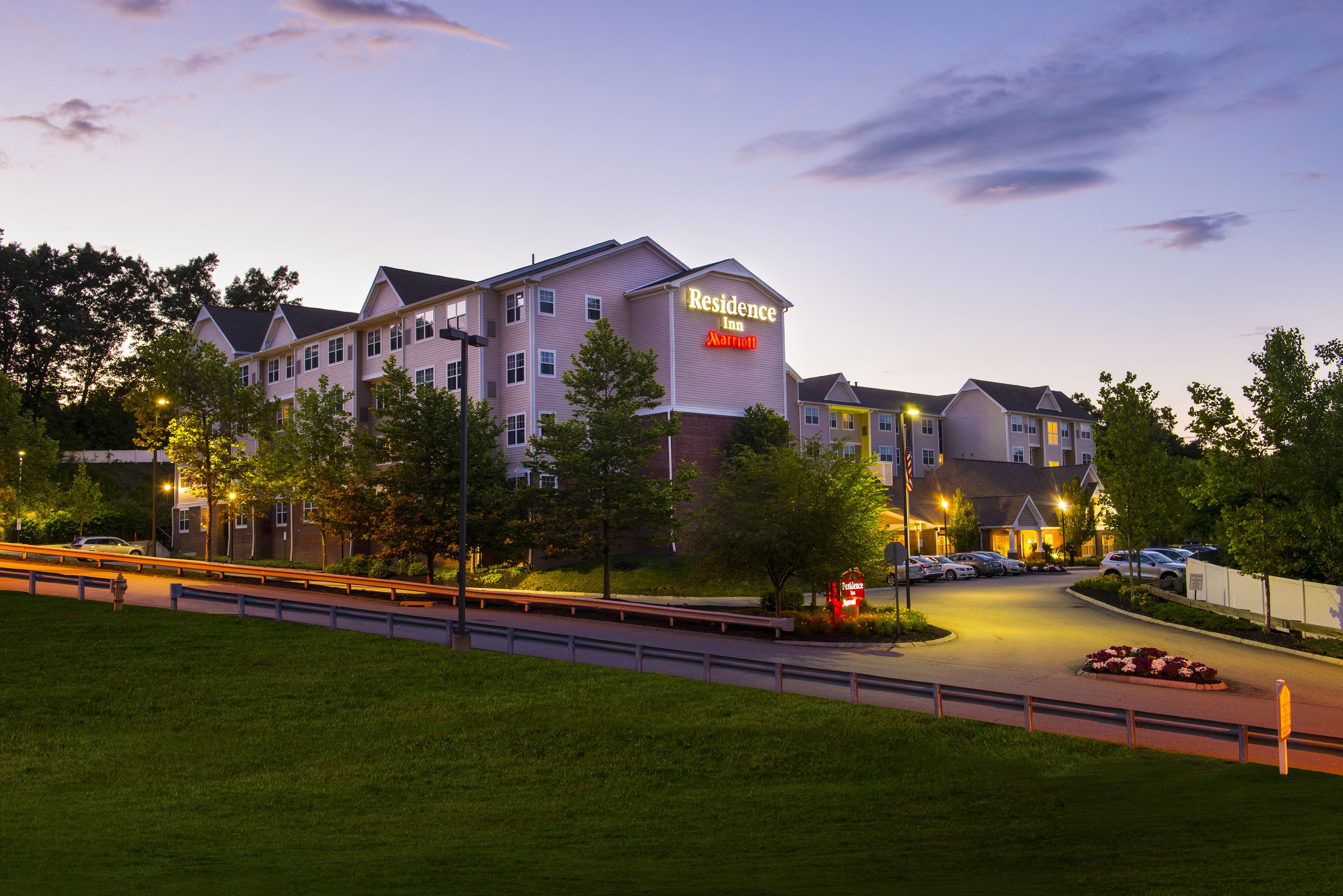 front of property – evening/night