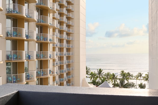 Corner Ocean View King with Balcony | View from room