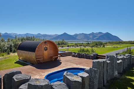 Quarto luxo, banheiro privativo | Sauna seca. Hotel Hamar