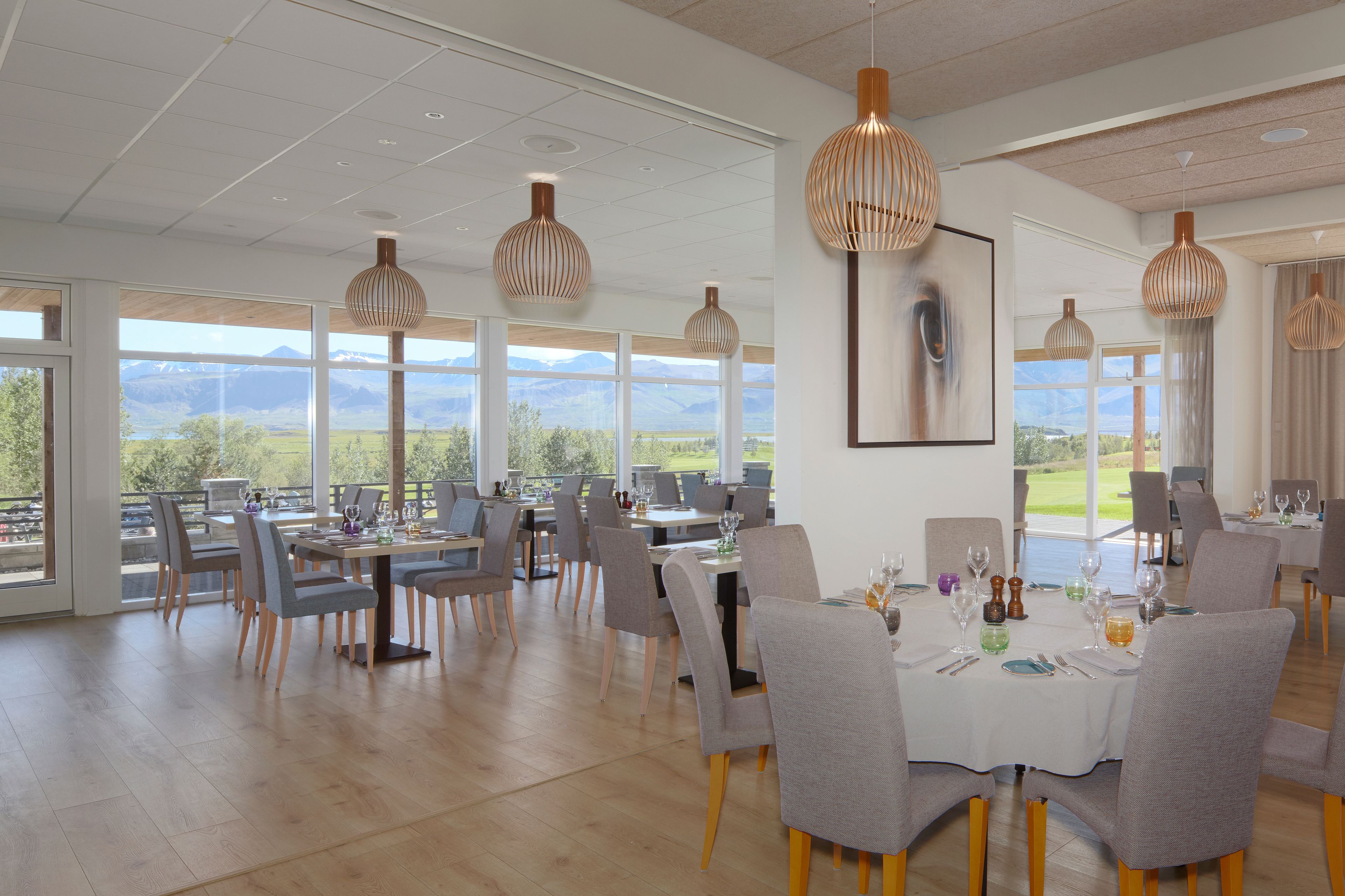 breakfast and dinner served, local cuisine