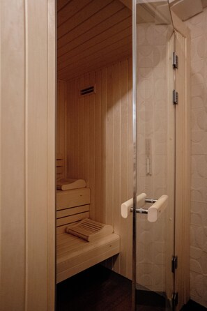 Sauna, Massageanwendungen