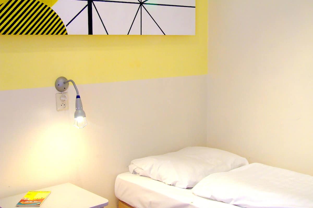 WiFi (free), individually decorated, bed sheets