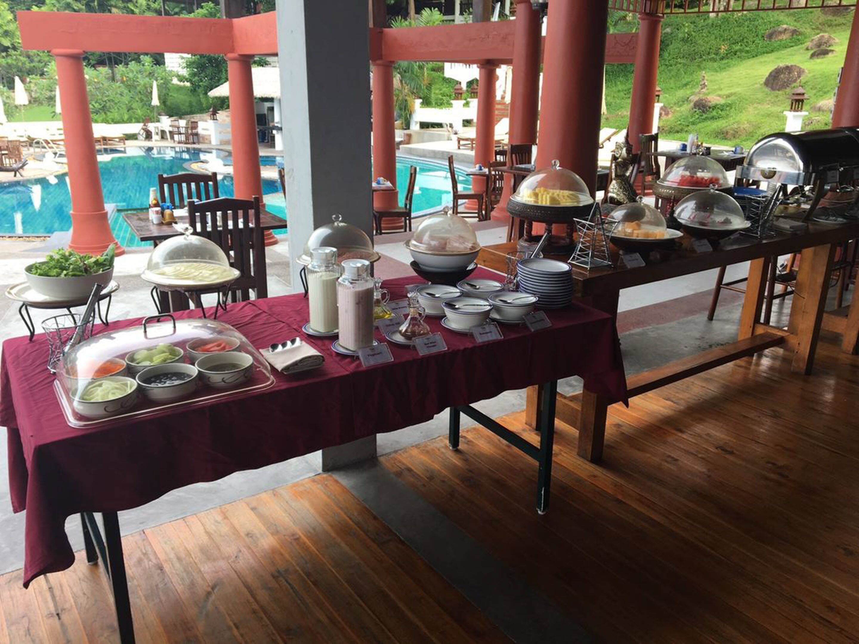 Breakfast buffet