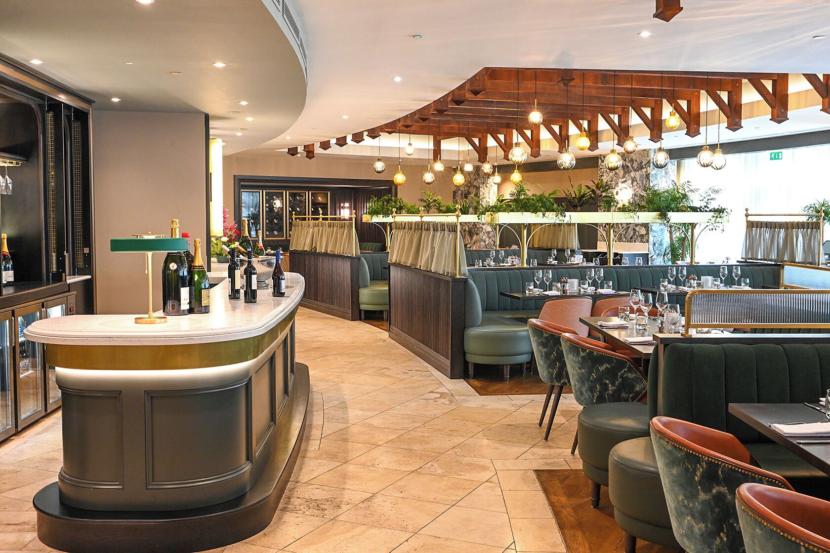 breakfast, lunch and dinner served