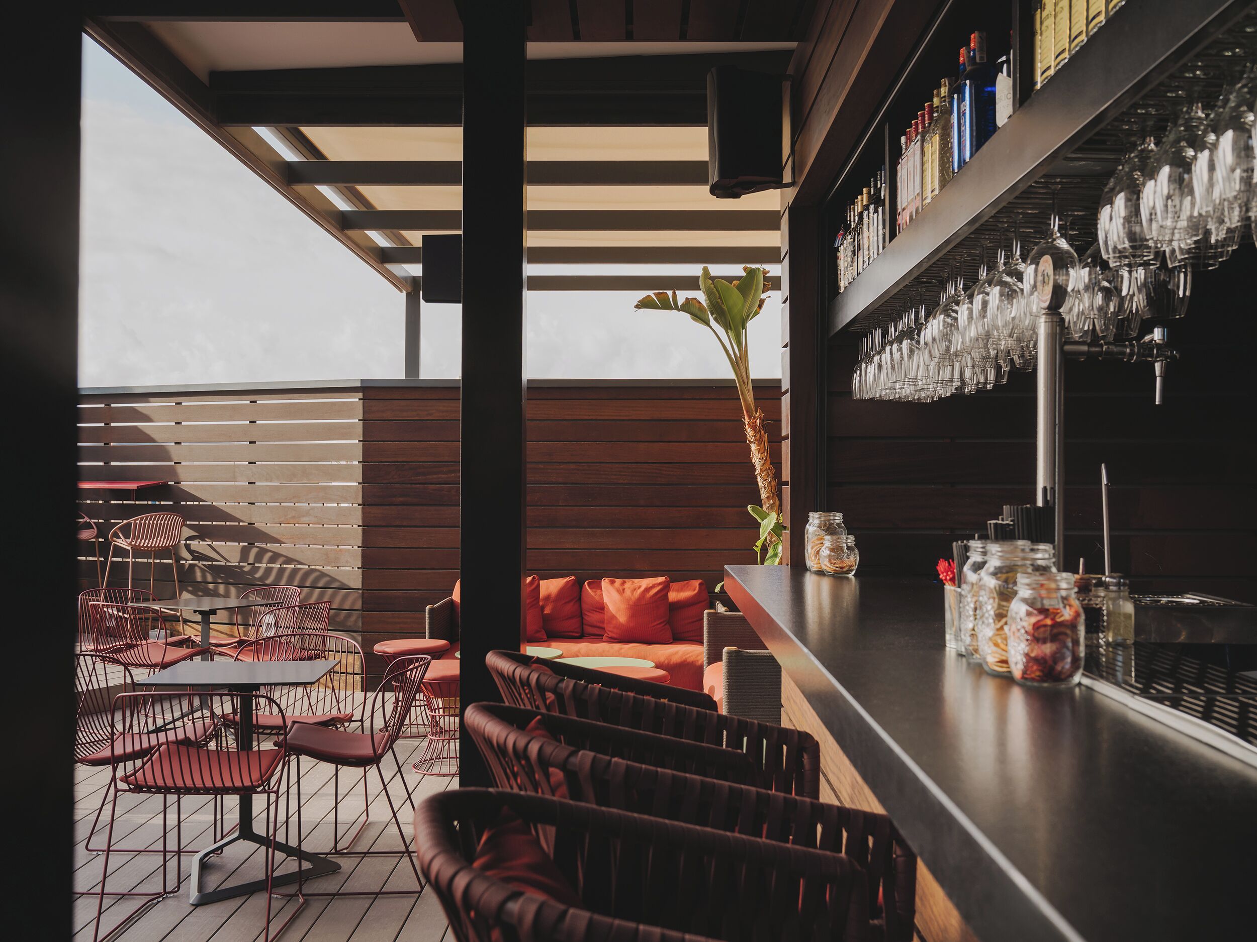 Rooftop terrace