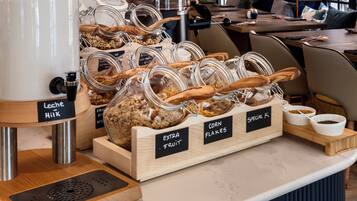 Daily buffet breakfast (EUR 20 per person)