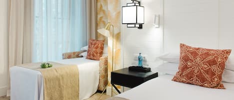 1 bedroom, down duvets, minibar, in-room safe
