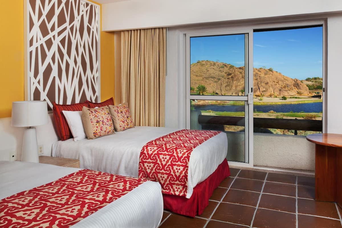 2 bedrooms, in-room safe, blackout curtains, iron/ironing board