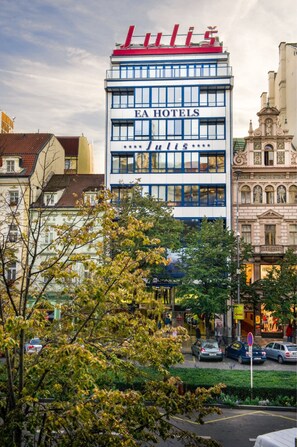 Façade de l’hébergement