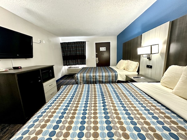 Escritorio, wifi gratis y despertador