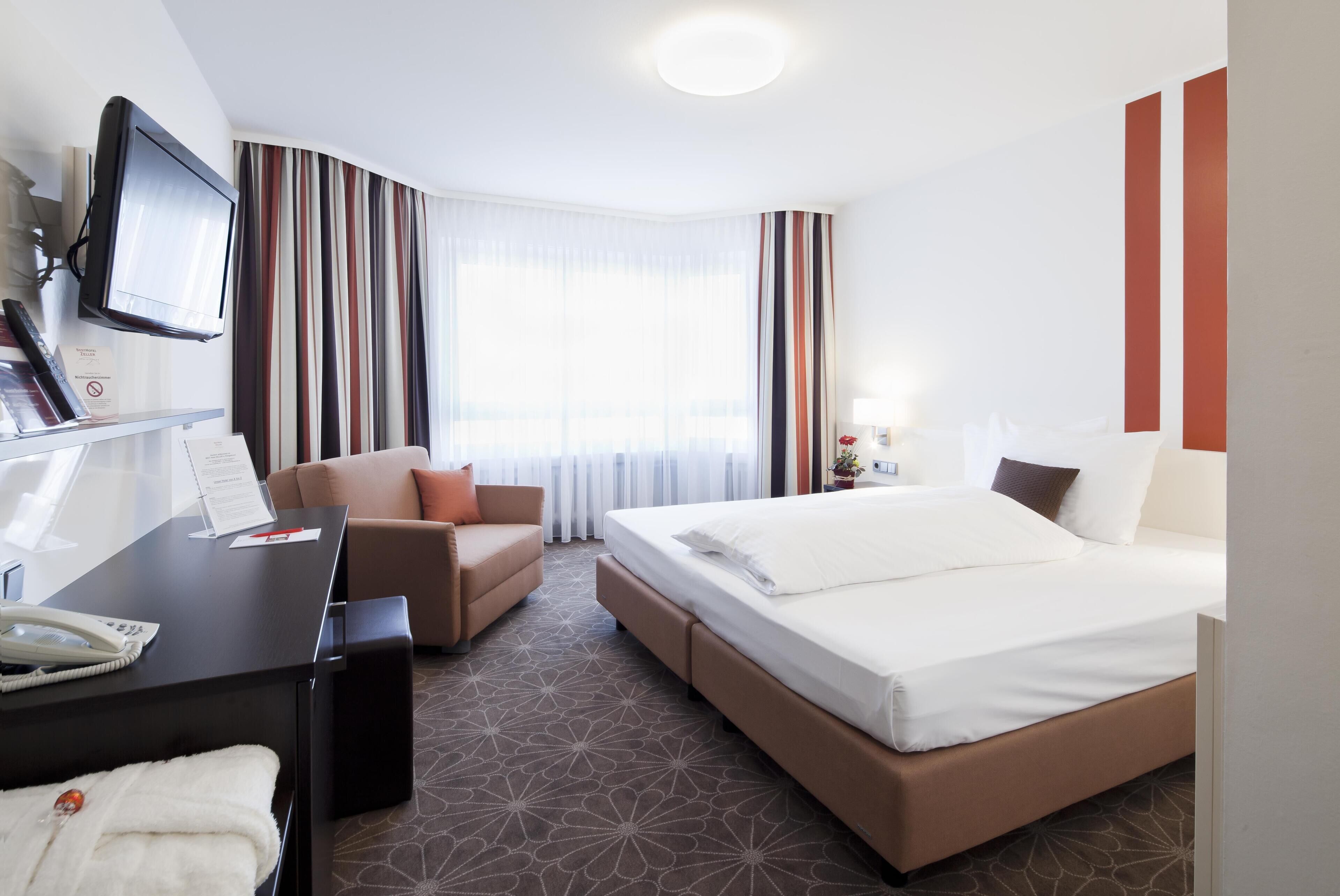 1 間臥室、高級寢具、舒適加層、客房內保險箱