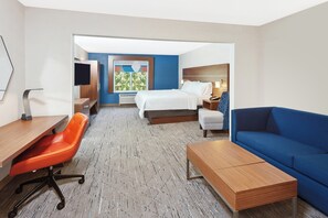 In-room safe, desk, iron/ironing board, free WiFi - Holiday Inn Express Hotel & Suites Urbana-Champaign by IHG (Urbana)
