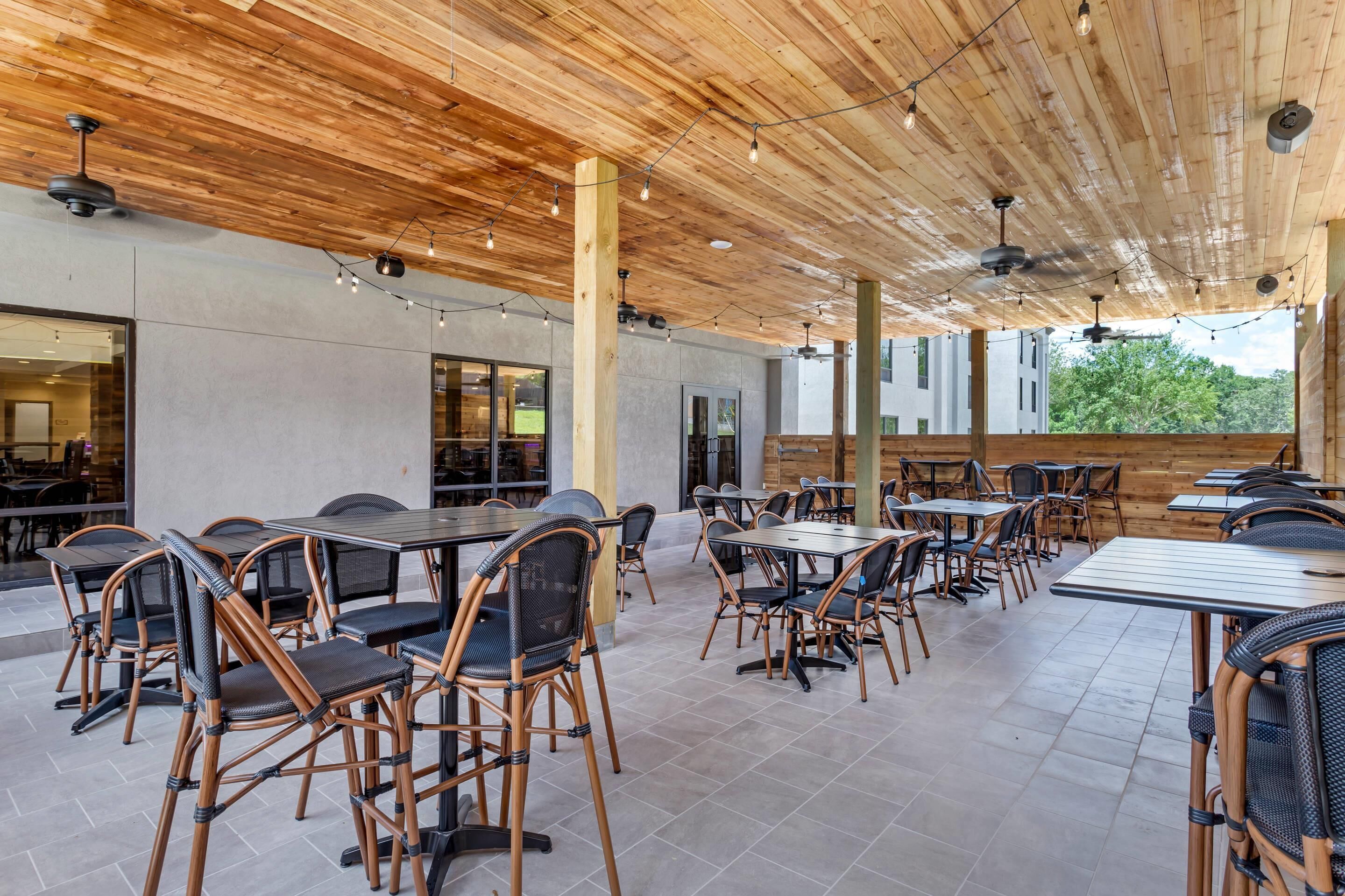 Restaurante al aire libre