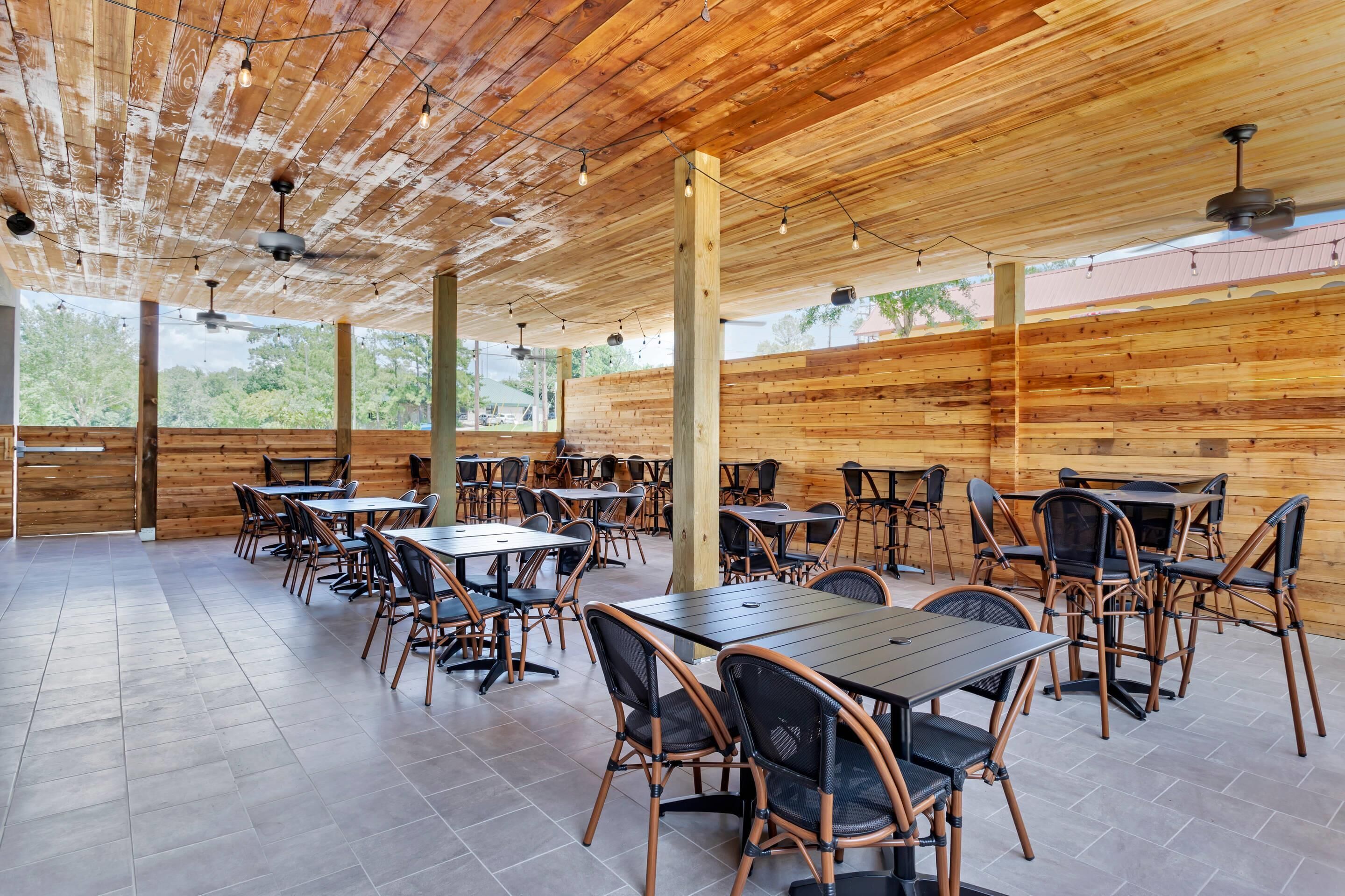 Restaurante al aire libre
