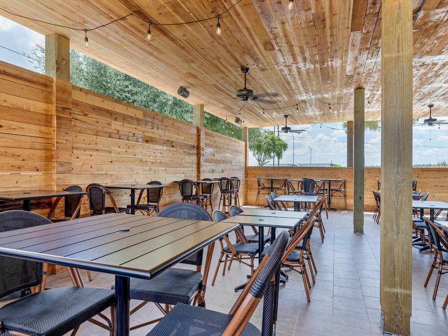 Restaurante al aire libre