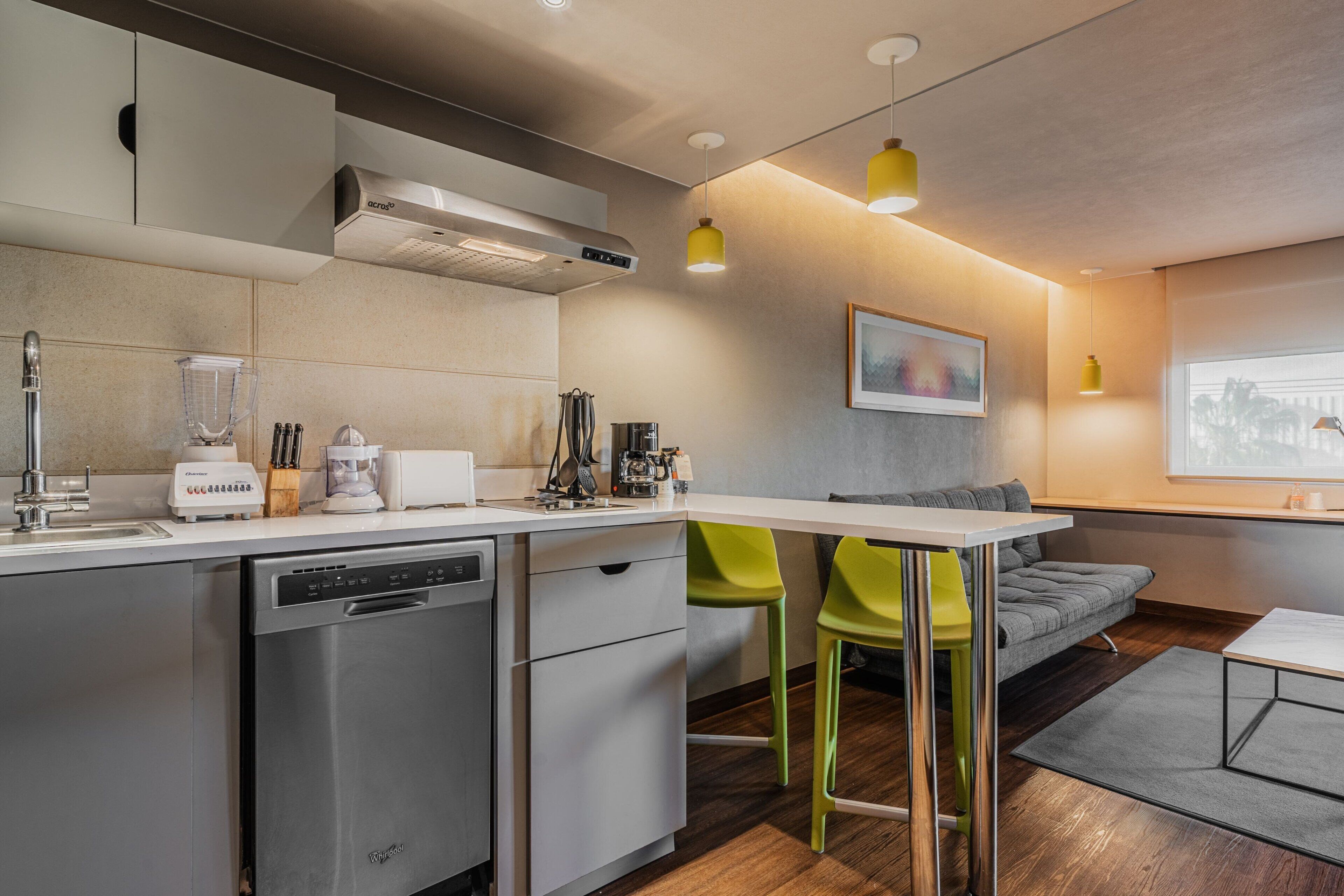 room, 1 queen bed with sofa bed | living area | 37-inch lcd tv with cable channels, tv