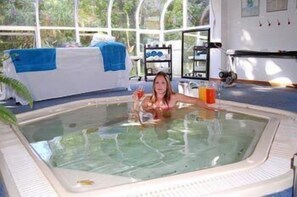 Bain à remous intérieur