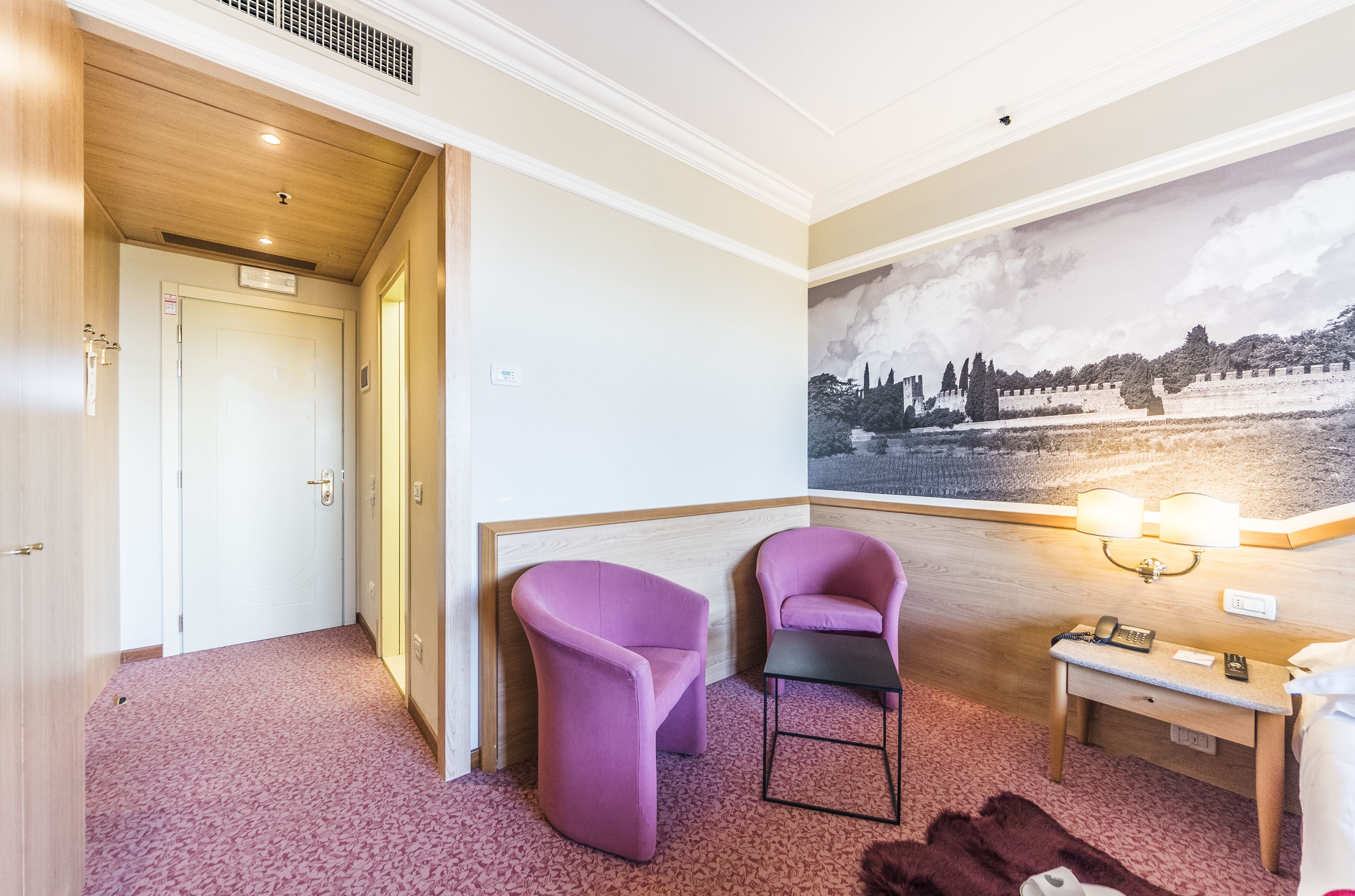 triple room, park view | premium bedding, minibar, in-room safe, desk