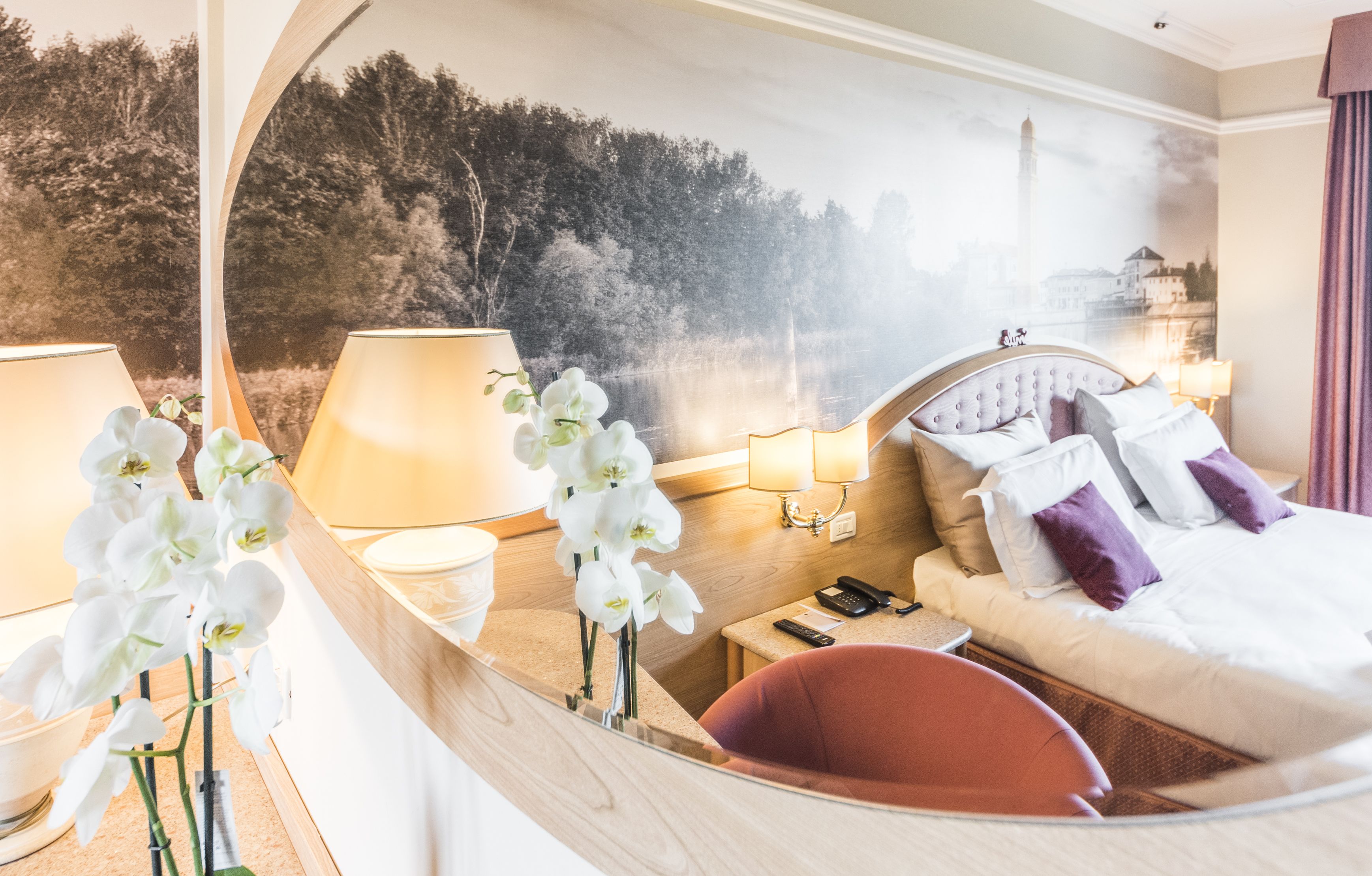 double or twin room, park view | premium bedding, minibar, in-room safe, desk