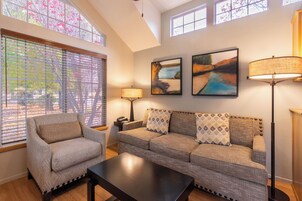 Suite, 1 Bedroom, Non Smoking | Living area | Flat-screen TV, DVD player