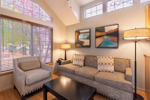 Suite, 1 Bedroom, Non Smoking | Living area | Flat-screen TV, DVD player
