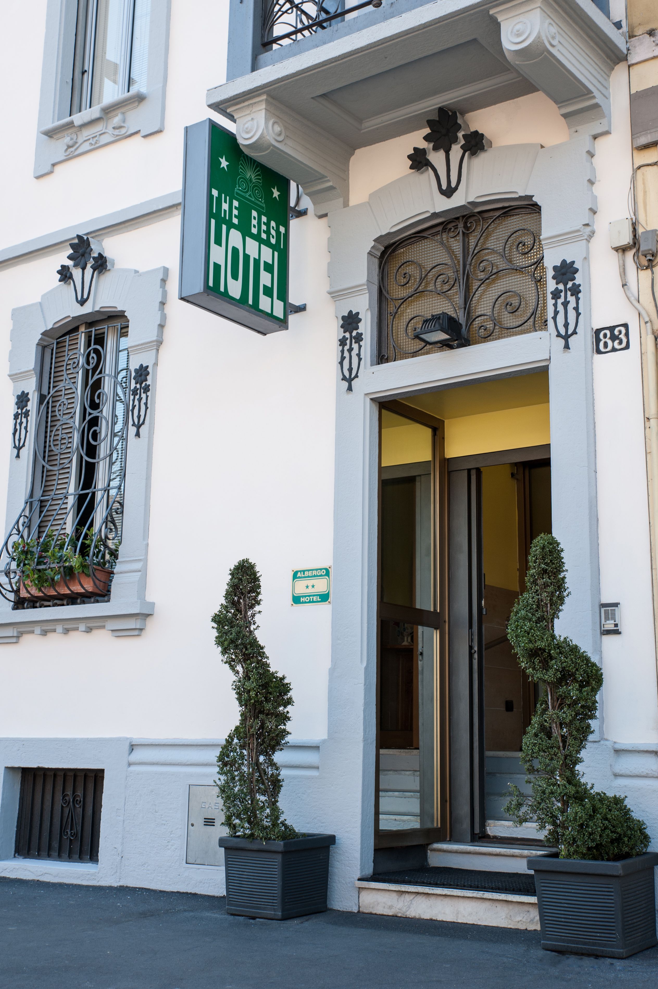 Ingresso della struttura
