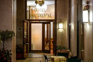 Entrée de l’hébergement 