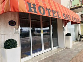 Entrée de l’hébergement