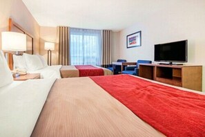Double Room, 2 Double Beds, Non Smoking | View from room