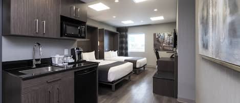 客房 (Distinction) | 書桌、遮光布/窗簾、熨斗/熨衣板、免費無線上網