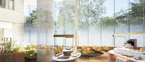 4 restaurants servant le petit déjeuner, spécialités Cuisine chinoise
