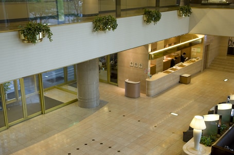 Interior entrance. Miyako Hotel Yokkaichi