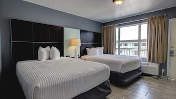 Standard Room, 2 Queen Beds | 1 bedroom, desk, blackout drapes, iron/ironing board