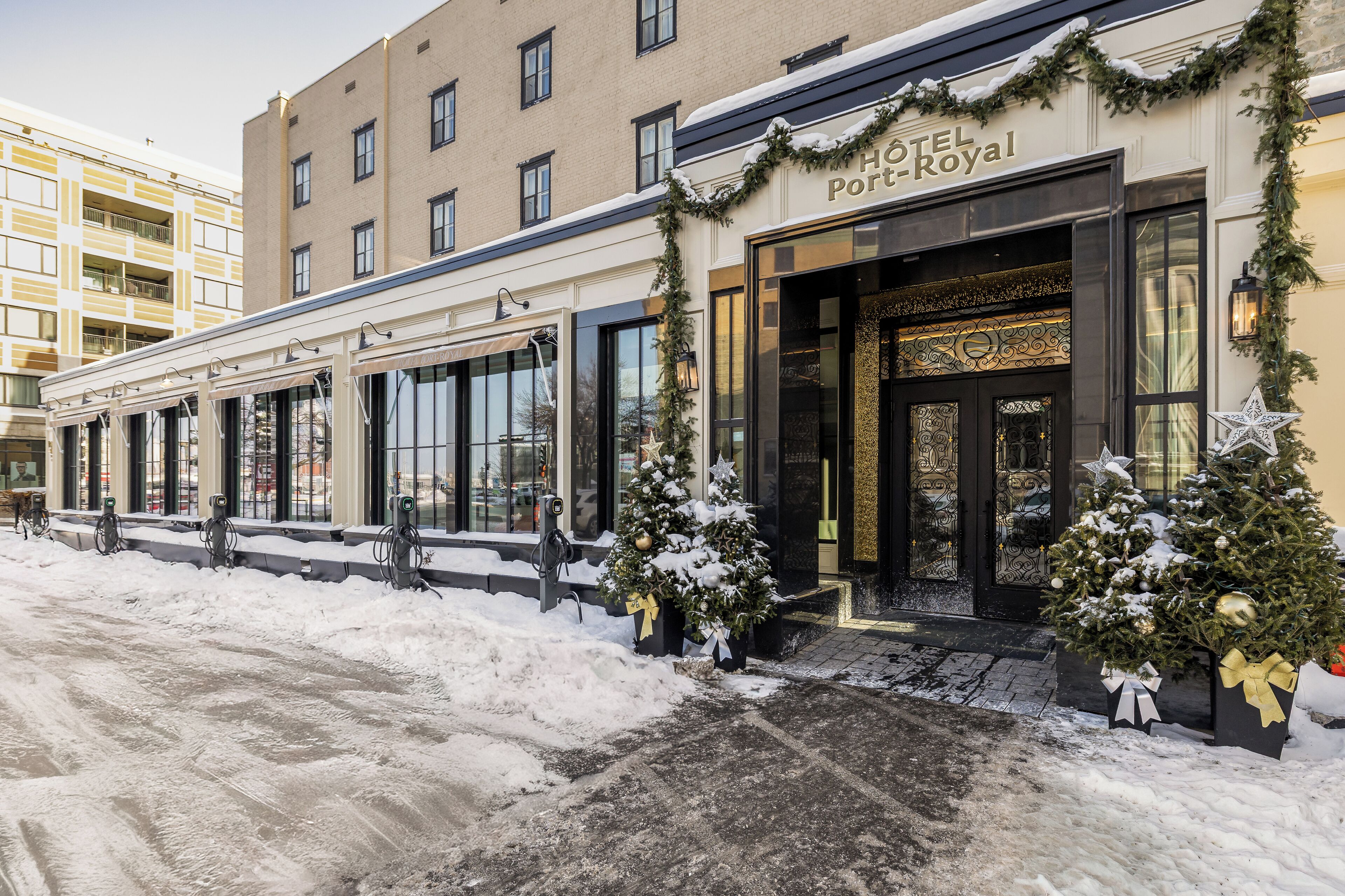 Fachada del alojamiento