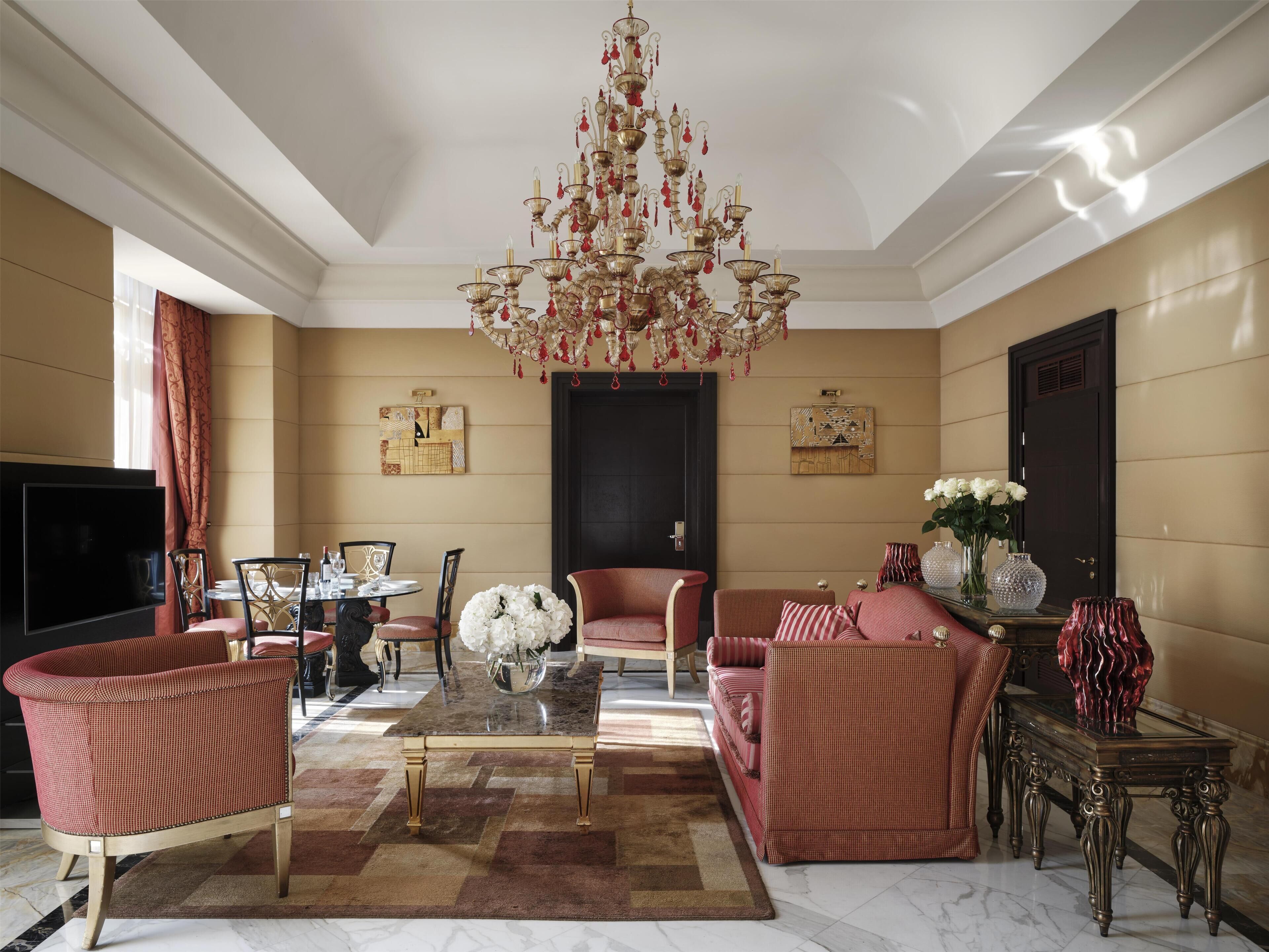 Suite Présidentielle (Ruby) | 1 chambre, literie de qualité supérieure, minibar