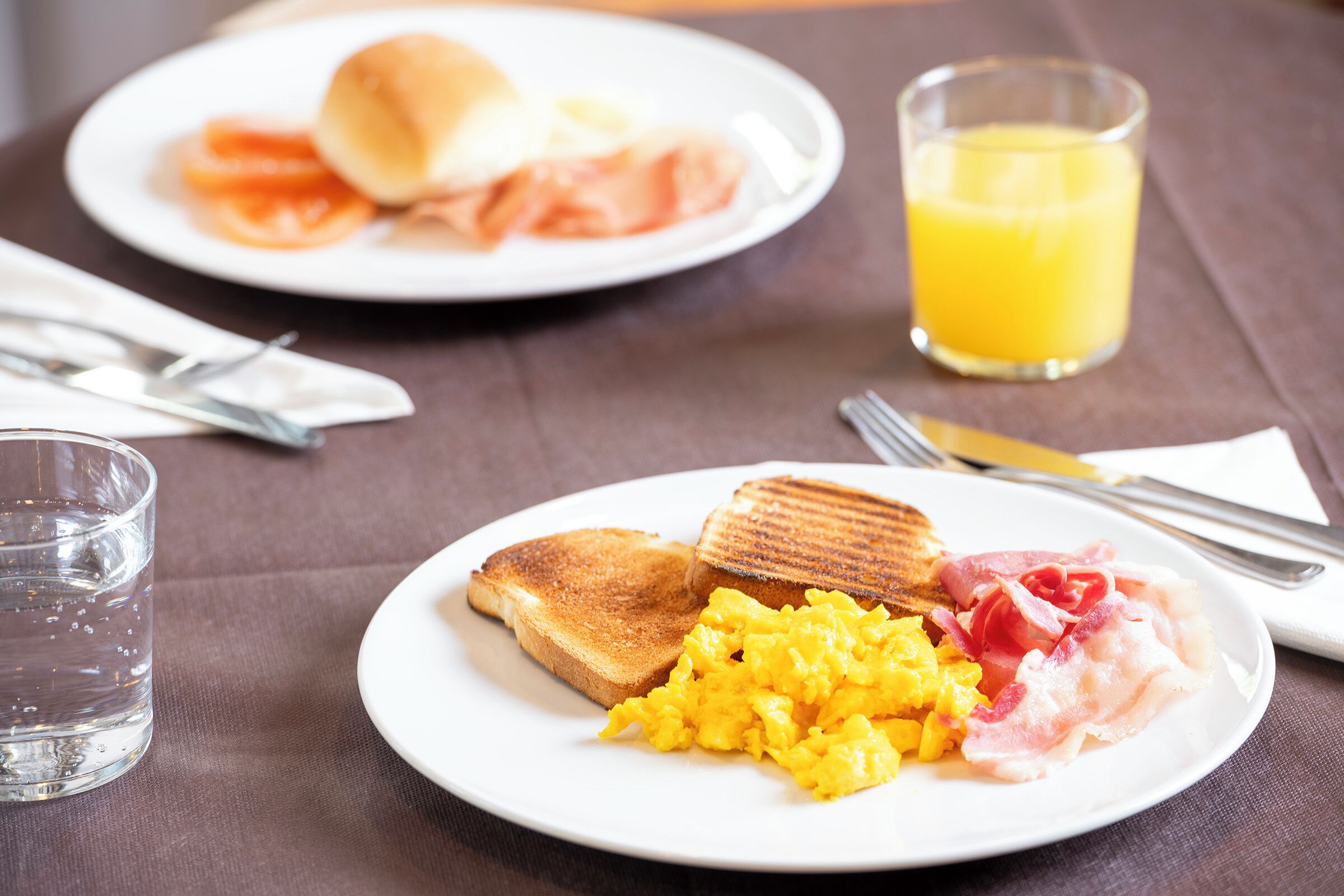 daily buffet breakfast (eur 7 per person)