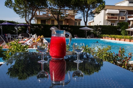 Terrace/patio. Hotel Touring Falconara Marittima