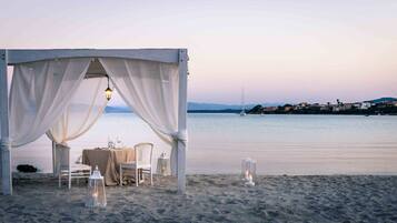 3 Restaurants, Frühstück, Mittagessen, Abendessen, italienische Küche