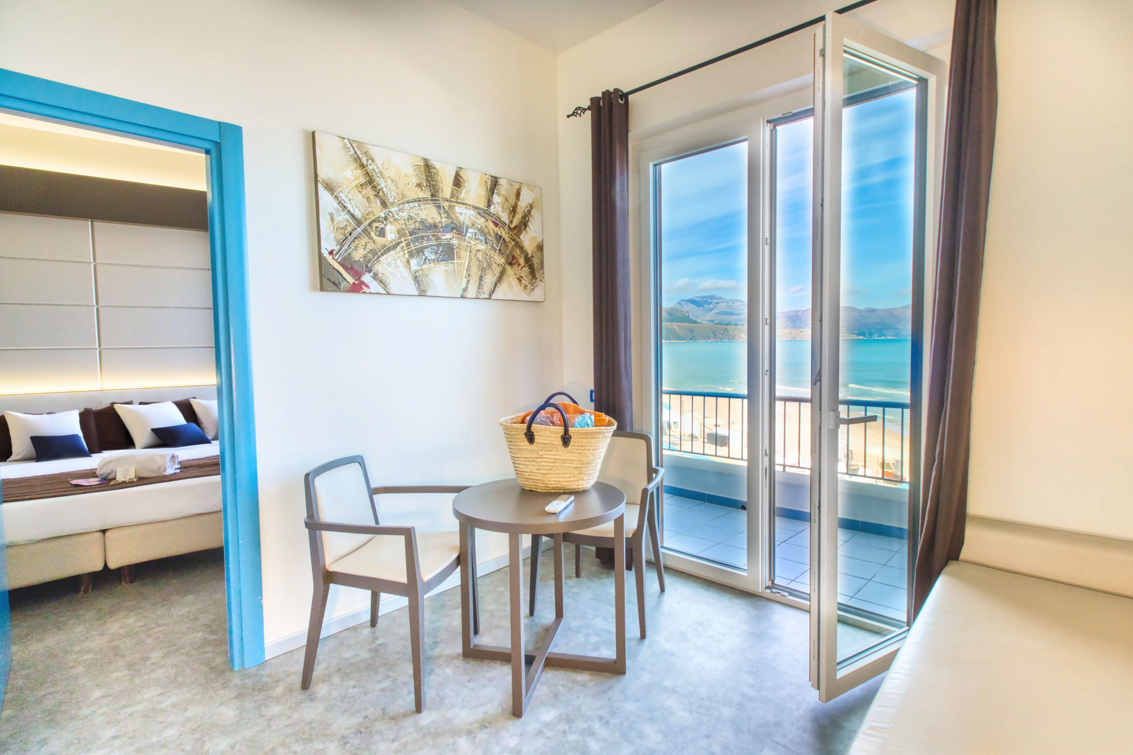 Suite Deluxe, vue mer, en front de plage