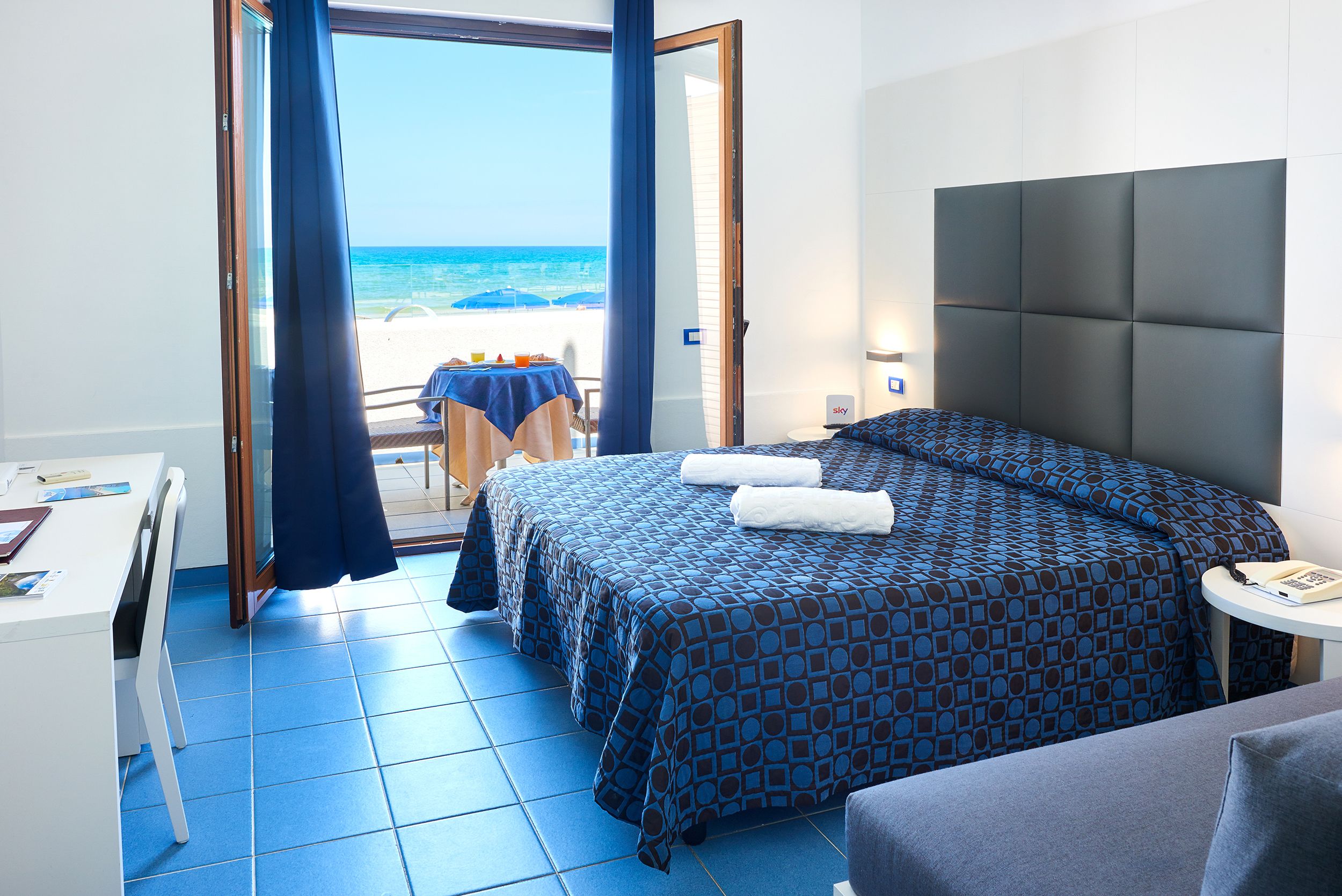 superior triple room, sea view | view from room