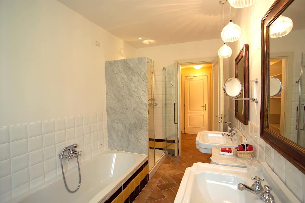 free toiletries, hair dryer, slippers