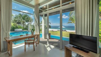 Villa, 4 Schlafzimmer, StrandnÀhe | Ausblick vom Zimmer