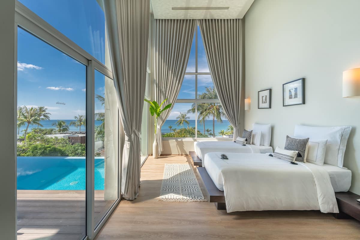 2 BR Ocean View Residence | 1 bedroom, Egyptian cotton sheets, premium bedding, down comforters