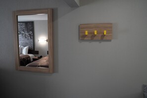 In-room safe, desk, blackout curtains, soundproofing