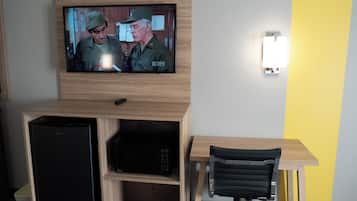 In-room safe, desk, blackout curtains, soundproofing