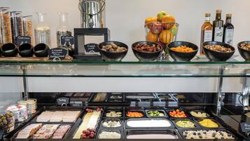 Petit déjeuner buffet