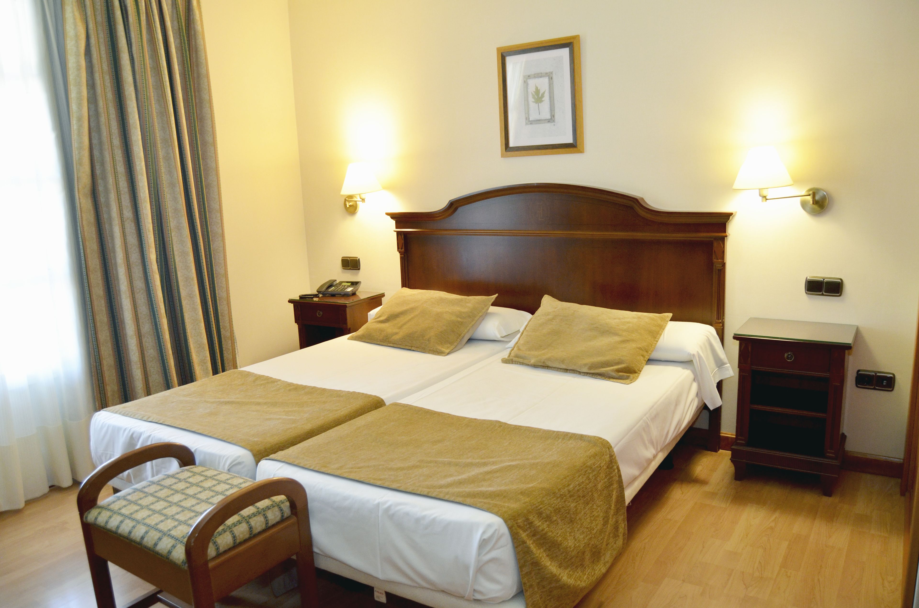 superior twin room, 2 single beds | in-room safe, desk, blackout curtains, rollaway beds