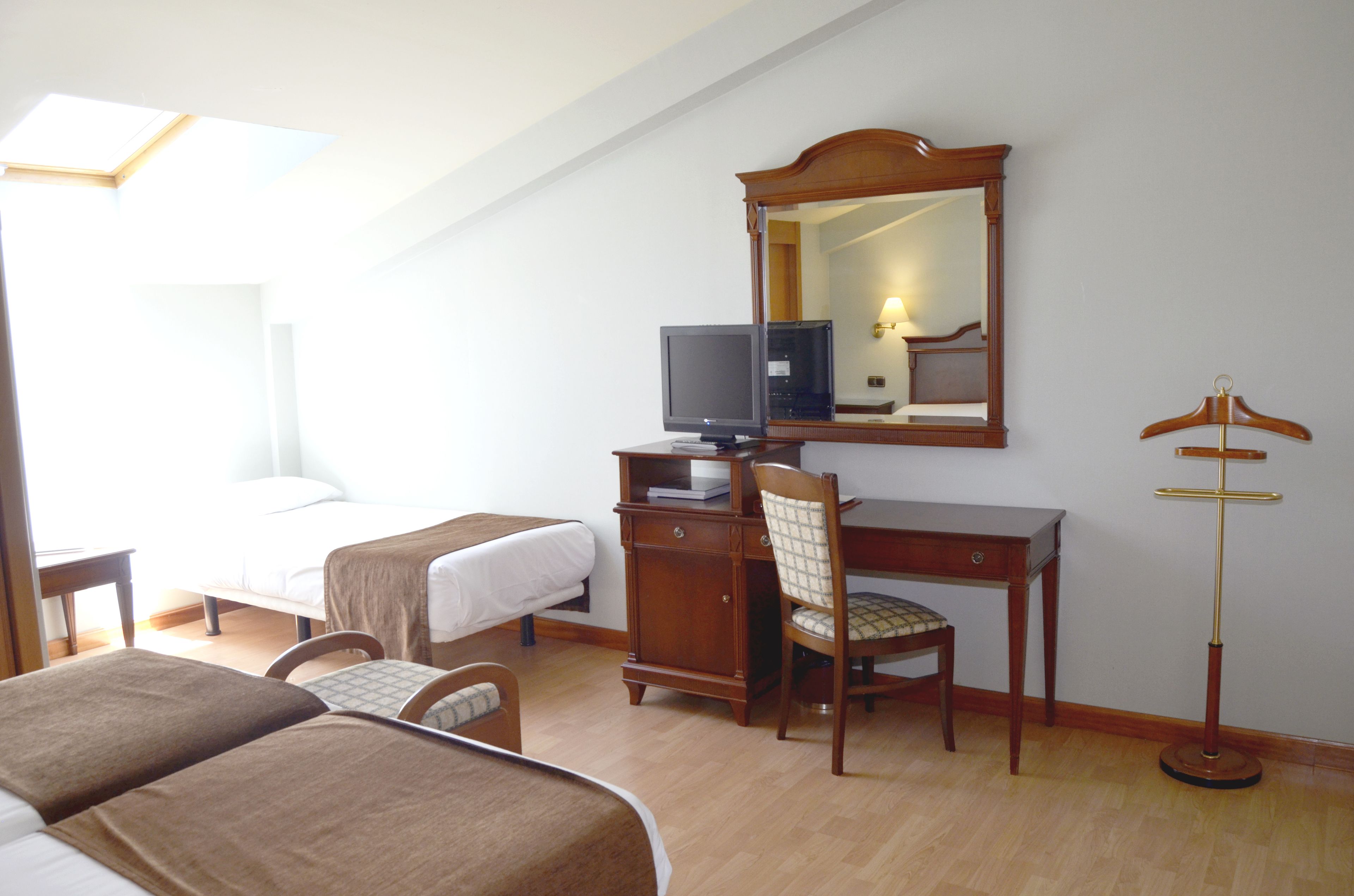 in-room safe, desk, blackout curtains, rollaway beds