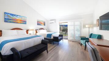 Chambre Exécutive, 2 grands lits, patio, vue golf