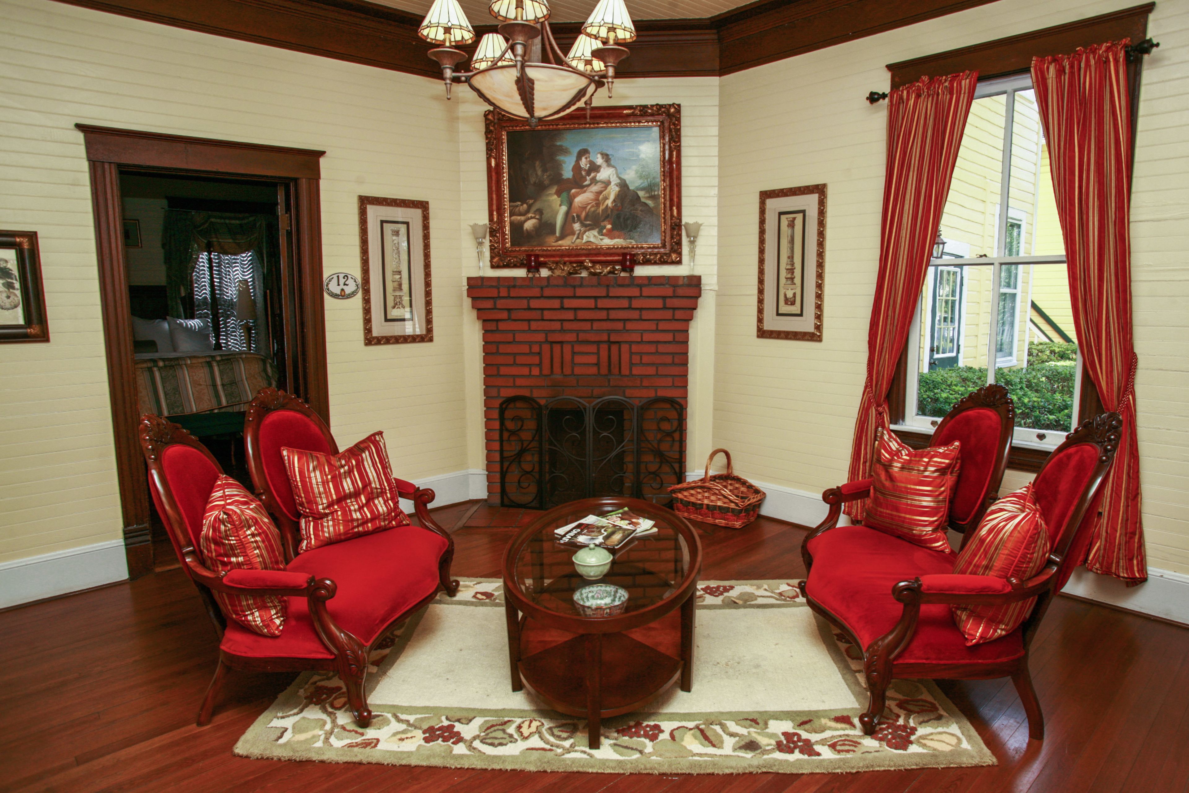 Sala de estar en el lobby